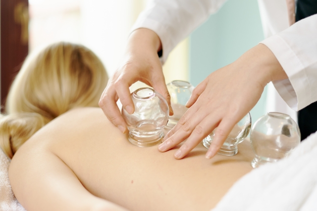 カッピングを外す